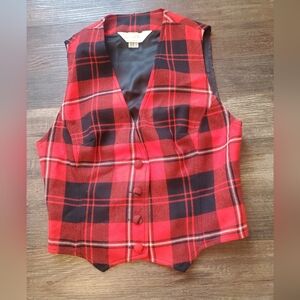 Vintage Surrey Classic 100% Wool Tartan Plaid Vest & Pant Set – Made in Canada